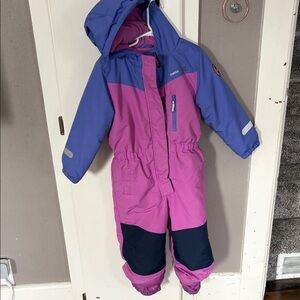 Swiss tech 5T' Pink and Purple Snowsuit
